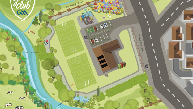 GAA Green Clubs Map