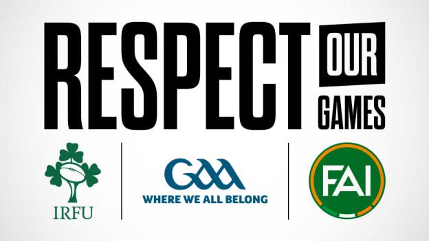 Sporting bodies unite to 'Respect Our Games'.