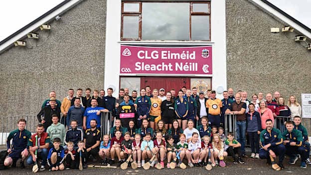 Slaughtneil GAC welcomed Australasia and Neutrie to their club
